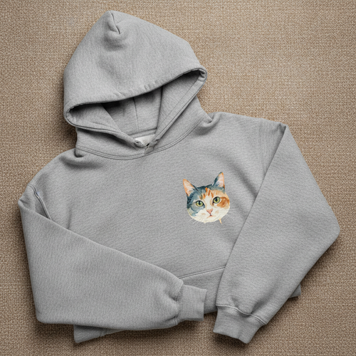 Custom Pet Portrait Hoodie