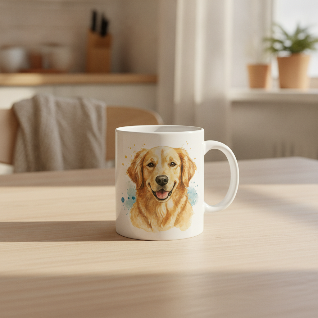 Custom Pet Portrait Mug